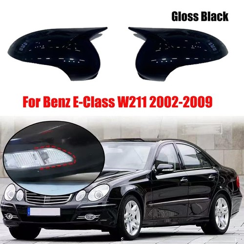 Gloss black wing mirror - mirror, cover