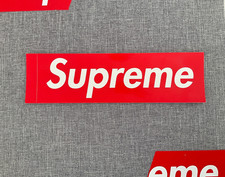 Supreme OG Red Box Logo BOGO Sticker Mint