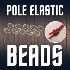 10 x Pole Elastic Soft Beads