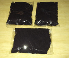 JOB-LOT:  3 x BLACK TIGER STRIPE TIGHTS (Medium Size.) FANCY DRESS  Well Made