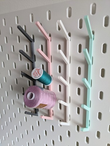Thread holder ikea skadis peg - holder,