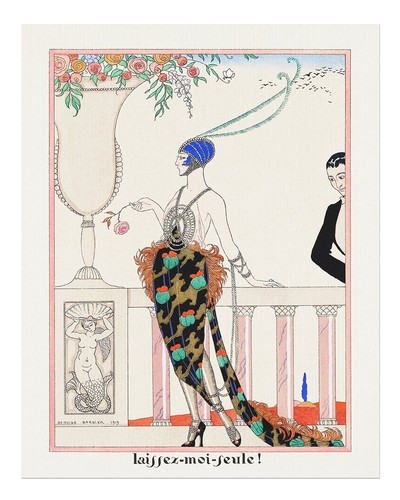 Elegant art deco wall - wall,