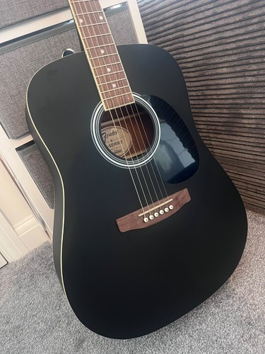 Beginners matt black acoustic - beginners,