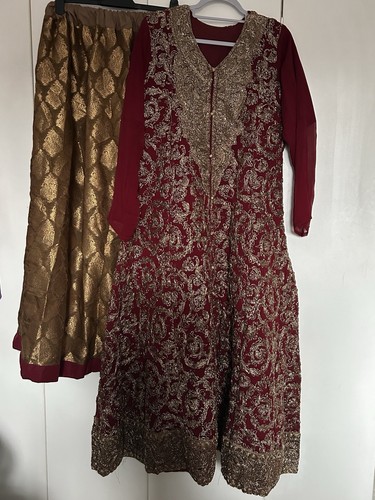 Pakistani anarkali dress - pakistani,