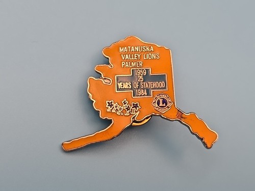 Pin badge lions club - badge,