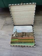 Vintage 1960's Place Mats In A Case With Scenes Of London Win-El-Ware