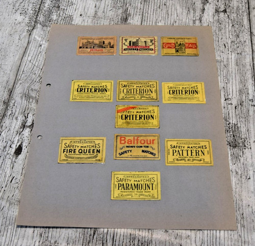 Superb vintage matchbox labels - vintage,