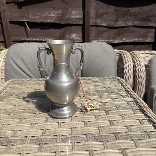 Pewter vase 5cm tall 6 - pewter,