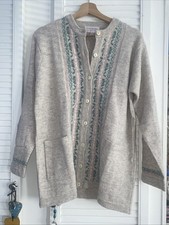 Country Casuals Wool Cardigan Size M Unworn