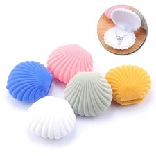 Shell Velvet Jewelry Box Ring