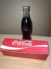Coca Cola Silver Jubilee 1952 - 1977 Collectors Glass Bottle & Box