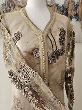 Moroccan Islamic Kaftan Arabic