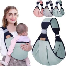 Wrap Easy Carrying Ring Sling Front Holding Baby Carrier Toddler Carrier