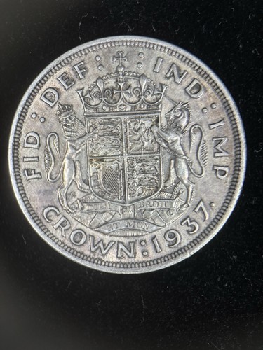 1937 george silver - vi, crown