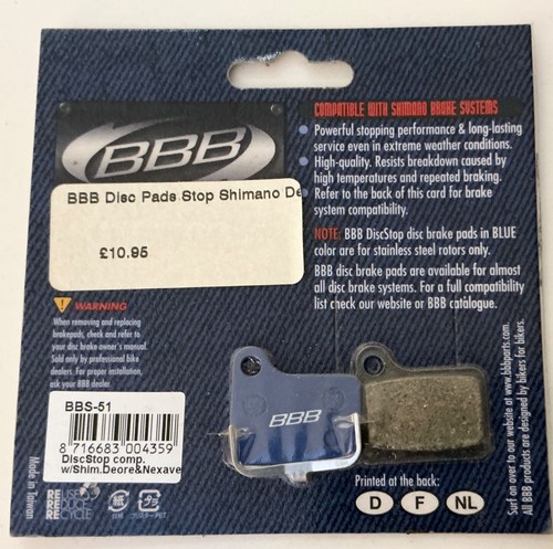 Bbb bbs disc brake - bbb, bbs-51