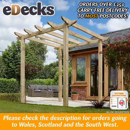 The standard walkway pergola - standard,