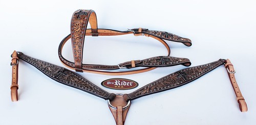 Show tack bridle western - tack,