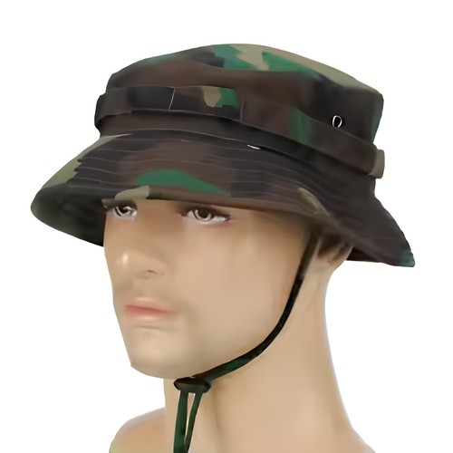 Military bucket hat camo bush - bucket,