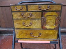 MEIJI PERIOD JAPANESE TABLE CABINET CIRCA 1890
