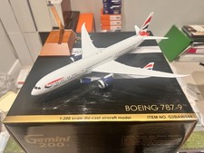 British Airways Boeing B787-9 G-ZBKA GeminiJets 1/200 G2BAW544