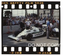 FRANK WILLIAMS FW07 PATRICK HEAD ALAN JONES USA GP WEST 35MM NEGATIVE PHOTOGRAPH