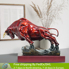 Bronze Charging Bull Statue