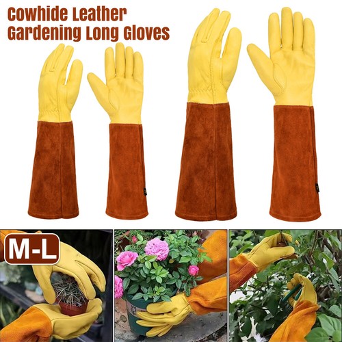 Long sleeve gardening gloves - sleeve,