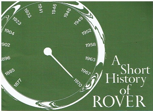 Rover 1877 1970 company - rover, 1877-1970