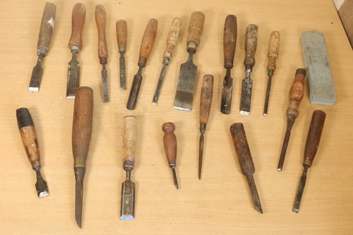 Antique woodworking chisel - woodworking,