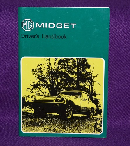 Midget drivers handbook - mg,