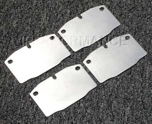 Titanium brake pad shim heat - titanium,