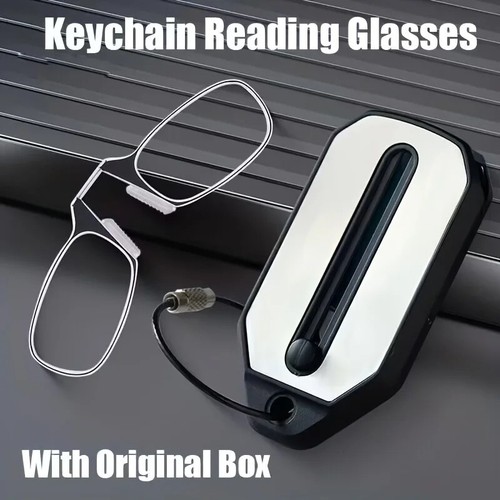 Nose clip reading glasses - nose,