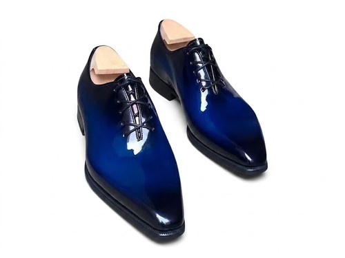 Men navy blue patent - navy,