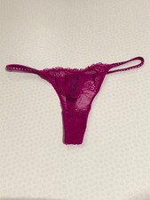 Pink Thong With Gems - bnwt &