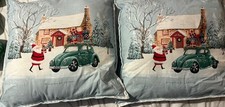 Next Homewares Christmas Cushions x2