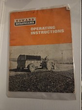 Howard Rotaspreader Dung Spreader Original Brochure Parts Booklet Tractor