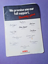 Aiwa HIFI Audio Brochure