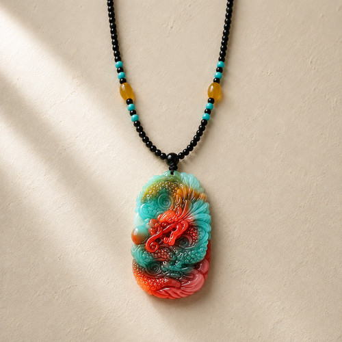 Natural multi color - natural, jade