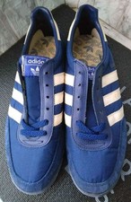 Deadstock Vintage 1979 Adidas Orion Navy White Made in Taiwan without box Us8