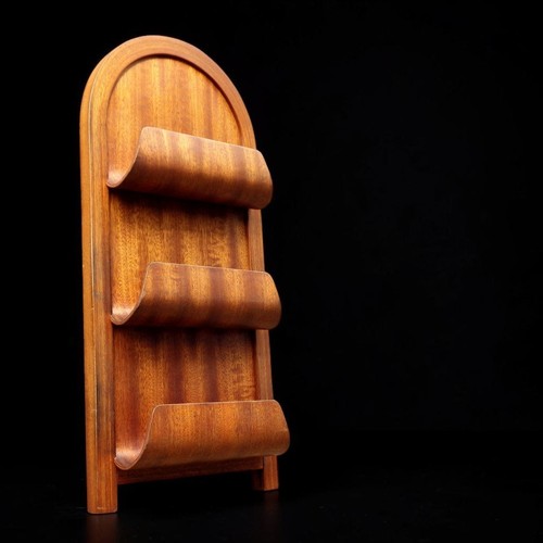 Mid century 1970s teak bent - teak,