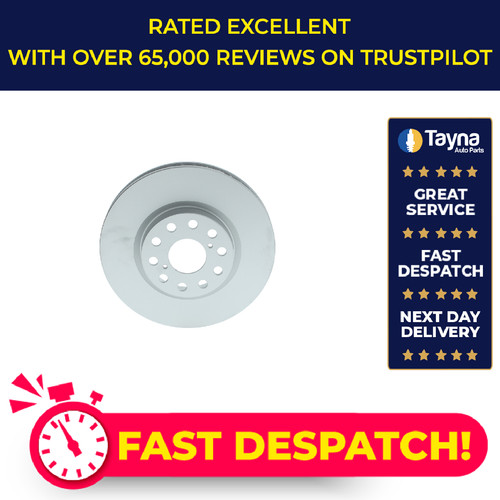 Brake discs pair vented - discs,