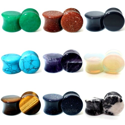 3mm 30mm stone ear plug - plug, semi