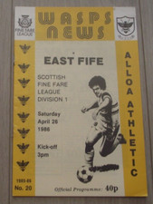 1985 alloa athletic - , (apr)