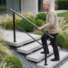 Wrought iron handrail - wrought,