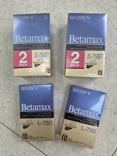 Sony betamax recordable tape - sony,