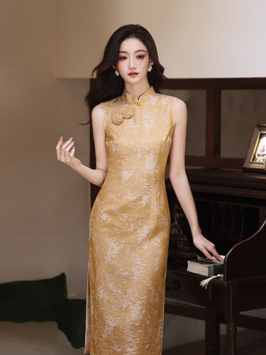 Ladies gold jacquard - ladies,