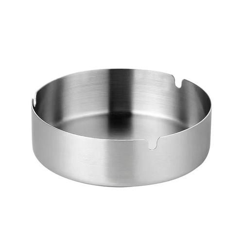 Stainless steel ashtray - steel,