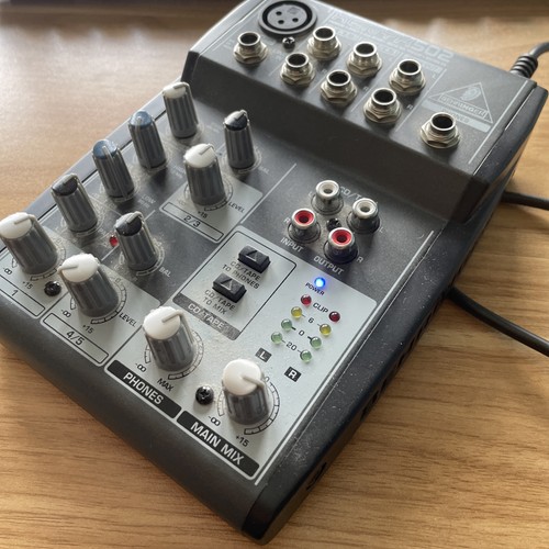 Behringer xenyx 502 input - 502, 5-input