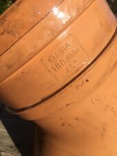 OSMA 160 mm UNDERGROUND DRAINAGE, 45deg S/Socket, NEW, HORSHAM, More available.