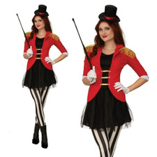 Ladies Ringmaster Costume Lion
